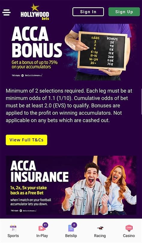 Hollywoodbets Sign Up Offer: Bet £10 Get £20 Free Bets.